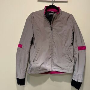 Running Room Women’s Silver Totally Reflective Jacket Size M